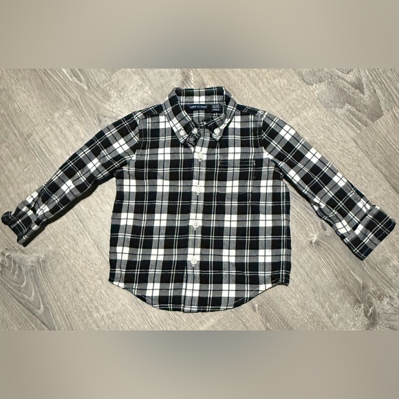 Janie and Jack & Tommy Hilfiger Boys Bundle Long Sleeve Shirts Size 12-18 months - Picture 6 of 9